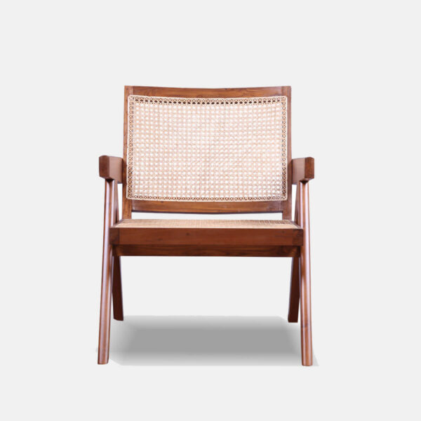 Hasthshilpa Teakwood Caned Accent Arm Chair | Armchair | Dining Chair | Wooden Dining Chair | Dining Furniture | Hasthshilpa