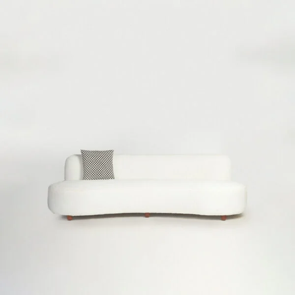 Hasthshilpa White Elegance Sofa