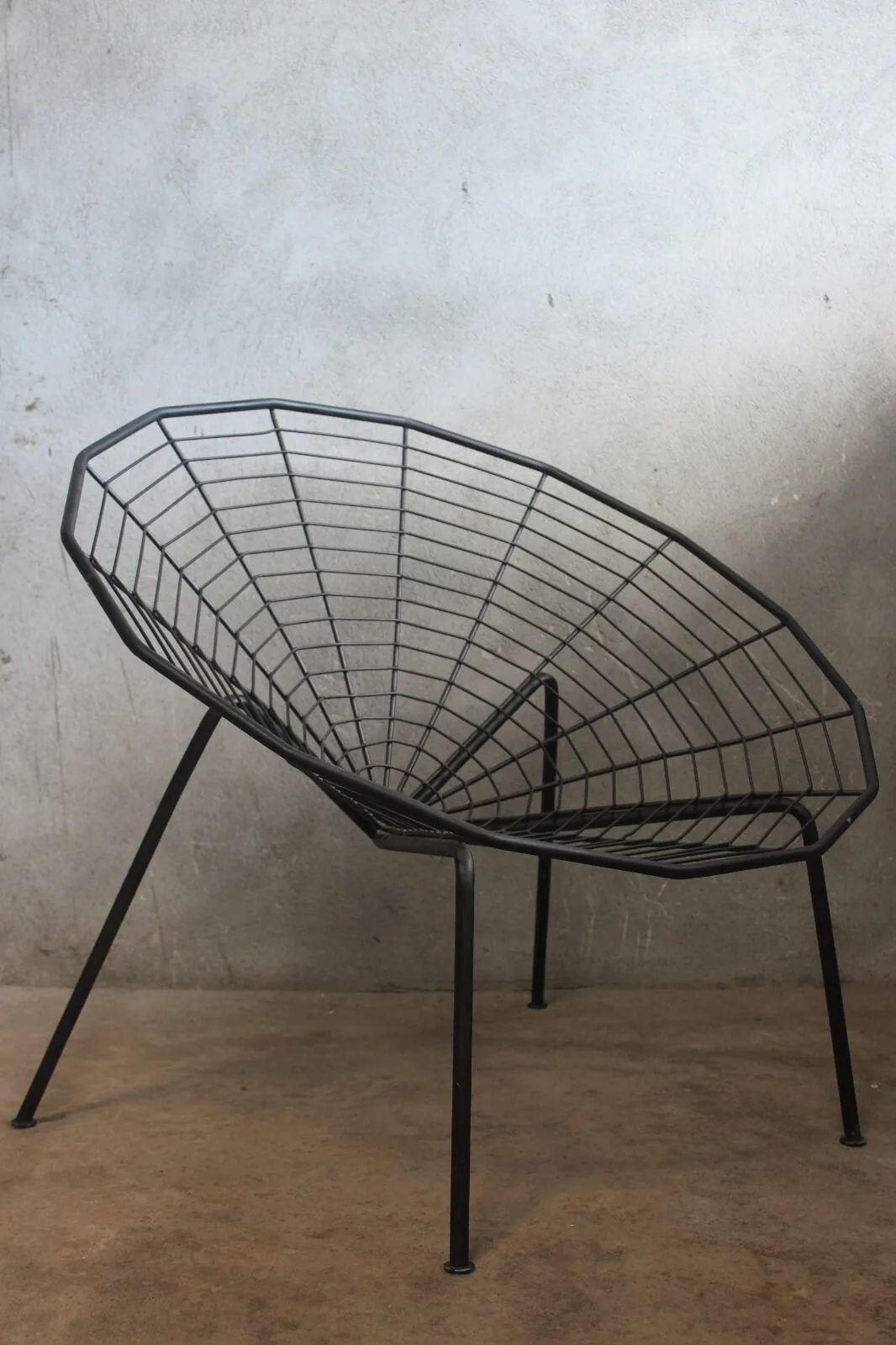 Buy Hasthshilpa Metal Spider Web Accent Arm Chair Hasthshilpa