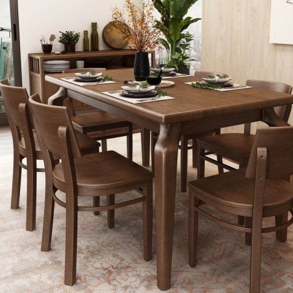 Hasthshilpa Elegance Classic 6 Seater Dining Set | Dining Furniture | 6 Seater Dining Set | Dining Room | Dining Sets