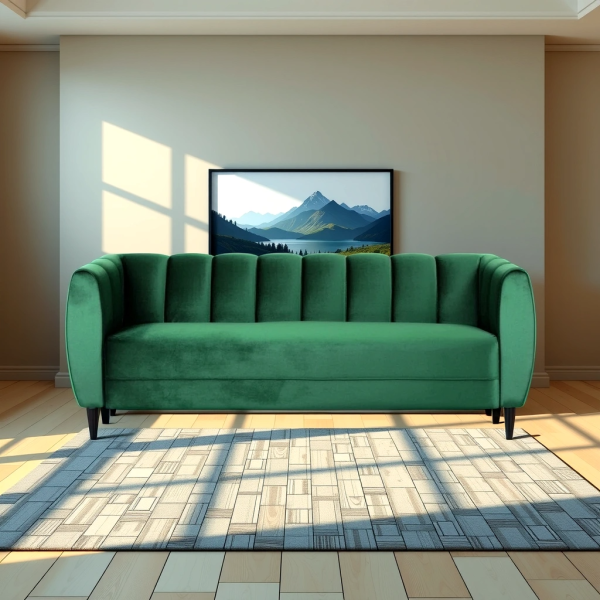 Buy Hasthshilpa Verona Living Room Sofa | Sofa | Upholstered Sofa | Fabricated Sofa | Sofa Set | Living Room Furniture | Hasthshilpa