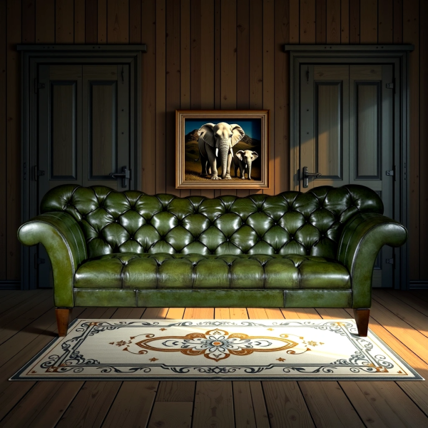 Hasthshilpa Danube Chesterfield Leather Sofa | Sofa | Luxury Sofa | 3 Seater Sofa | Sofa Set | Living Room Furniture | Hasthshilpa | Sofa | Luxury Sofa | 3 Seater Sofa | Sofa Set | Living Room Furniture | Hasthshilpa