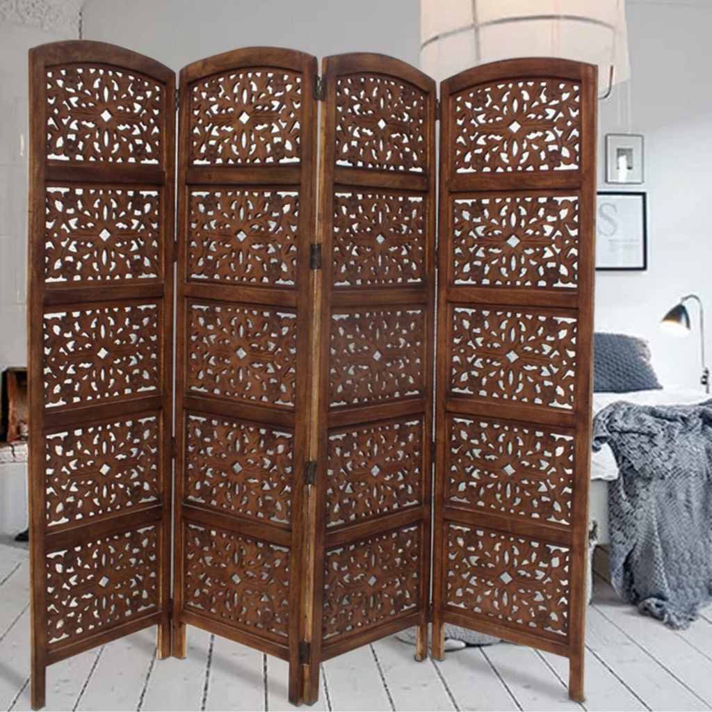 Buy Hasthshilpa Allorah Artisan-Crafted Accent Panel Room Divider | Room Divider | Hasthshilpa