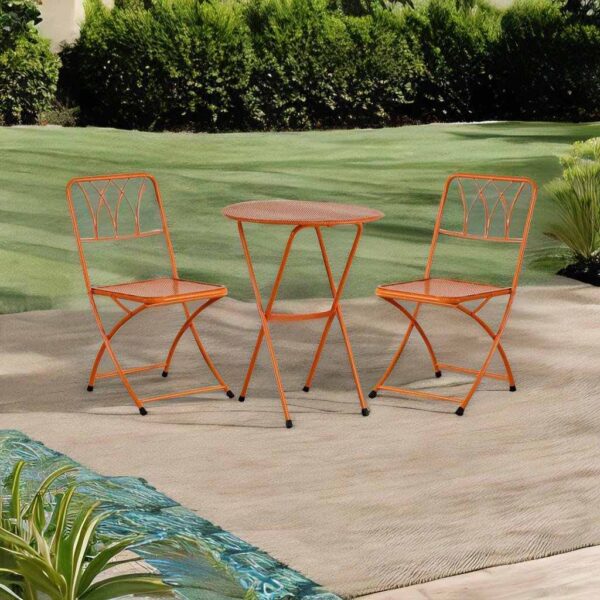 Buy Hasthshilpa Sunset Glow Patio Table Chair Set | Patio Table | Patio Chair | Hasthshilpa