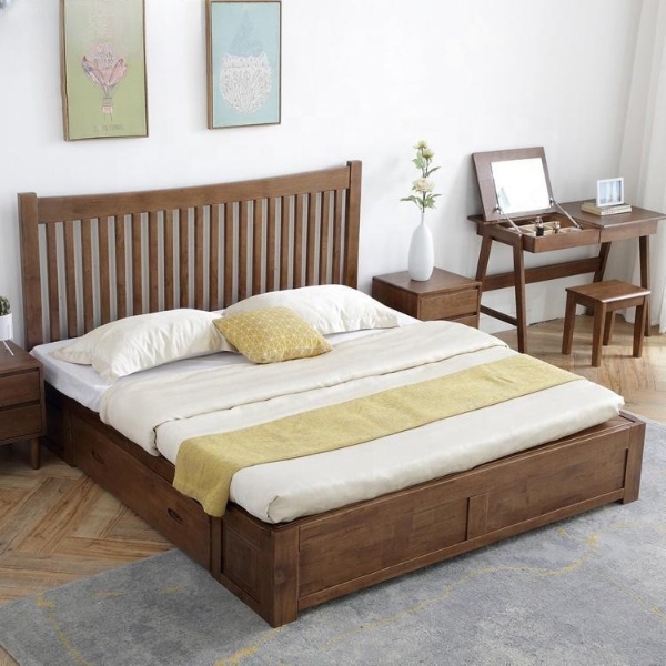 Buy Hasthshilpa Royale Storage Bed | Storage Bed | Bed | Bed With Storage | Bedroom Furniture | Hasthshilpa