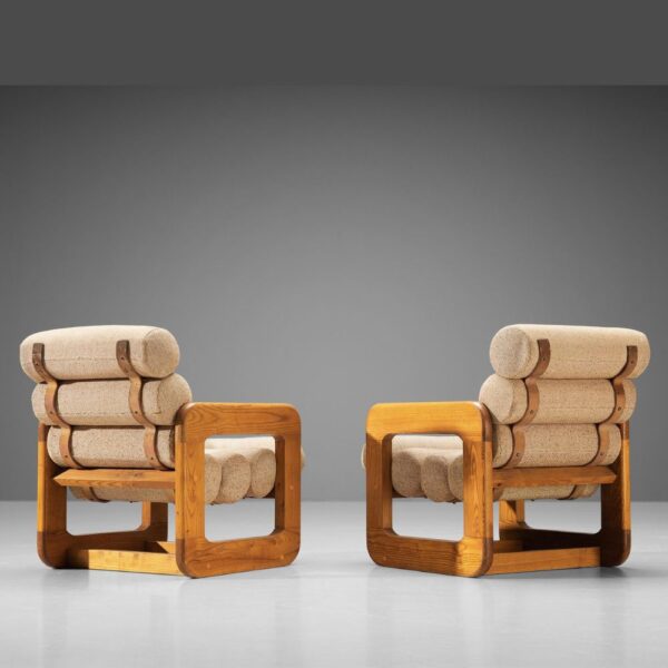 Buy Hasthshilpa Exceptional Duo Lounge Chairs | Lounge Chair | Living Room Furniture | Hasthshilpa