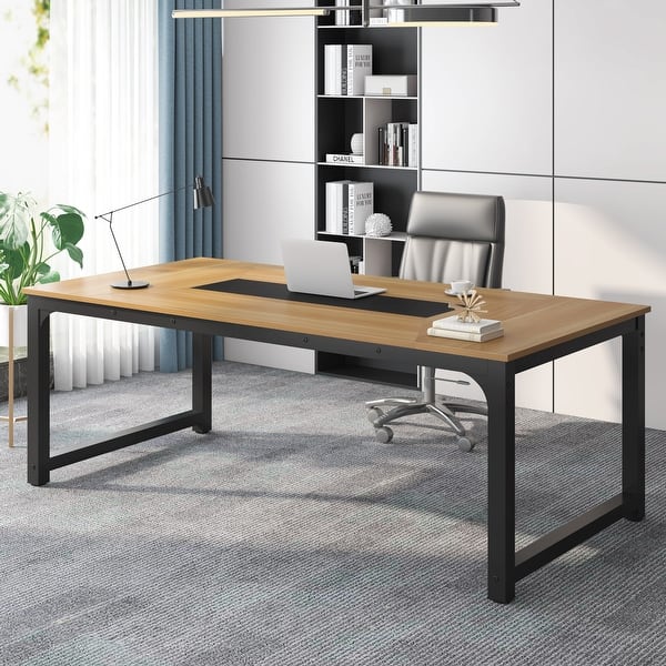 Hastshilpa Sheesham Wood Large Computer Desk | Wooden And Metal Desks in India | Best Study Table In India | Best Office Table in India | Study Room Furniture Online in India | Office Room Furniture Online in India | Hasthshilpa