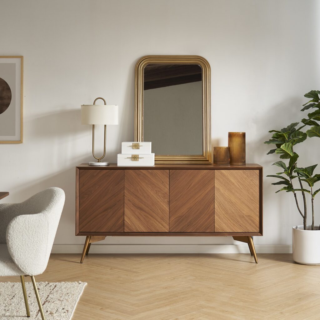 Buy Hasthshilpa Grace Sideboard | Sideboard | Wooden Sideboard | Cabinet | Wooden Cabinet | Storage Unit | Living Room Furniture | Hasthshilpa