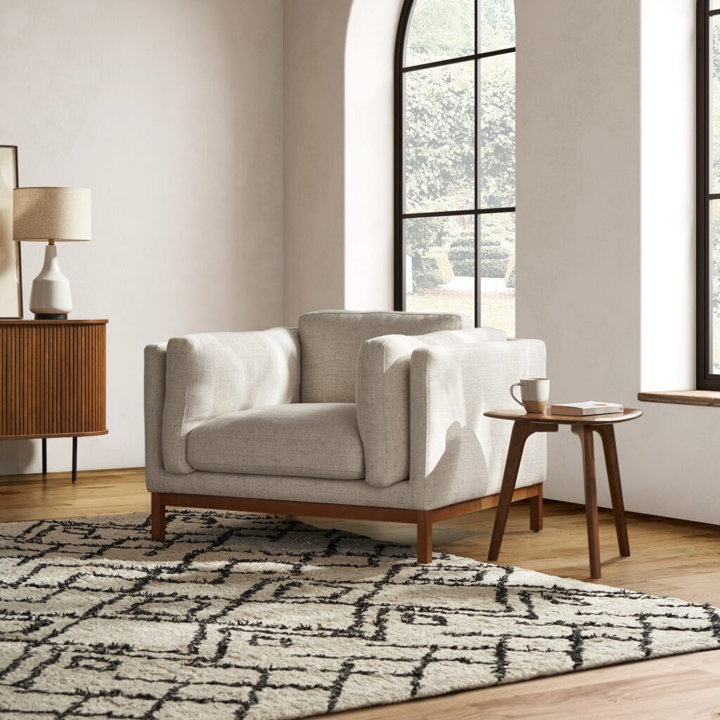 Buy Hasthshilpa Artisan Haven Armchair | Armchair | Lounge Chair | Living Room Chair | Hasthshilpa