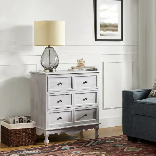 Hasthshilpa Pallantium Nightstand with Storage | Wooden Cabinet | Rattan Furniture | Living Room Furniture | Hasthshilpa