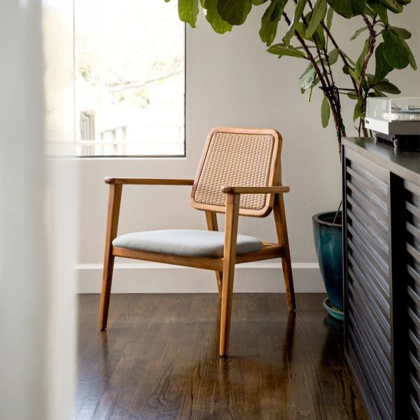 Buy Hasthshilpa Wonton Accent Chair | Dining Chairs | Accent Chair | Dining Furniture | Garden Chairs | Living Room Furniture | Outdoor Furniture
