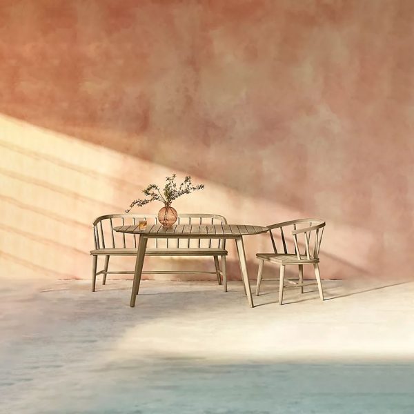 Hasthshilpa Terrace Teak Dining Table